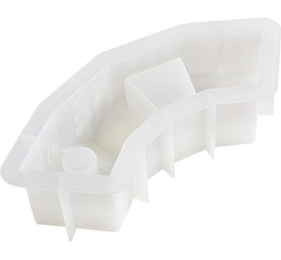 Moule en silicone VBS &laquo; Couronne de l'Avent maisons &raquo;