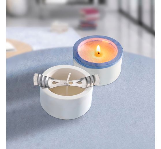 Metal wick holder