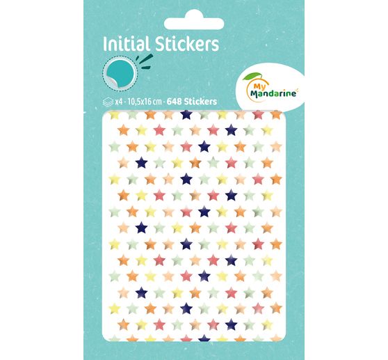 Stickers &laquo; Etoiles &raquo;, 648 pc.