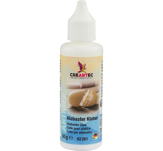 Alabaster glue