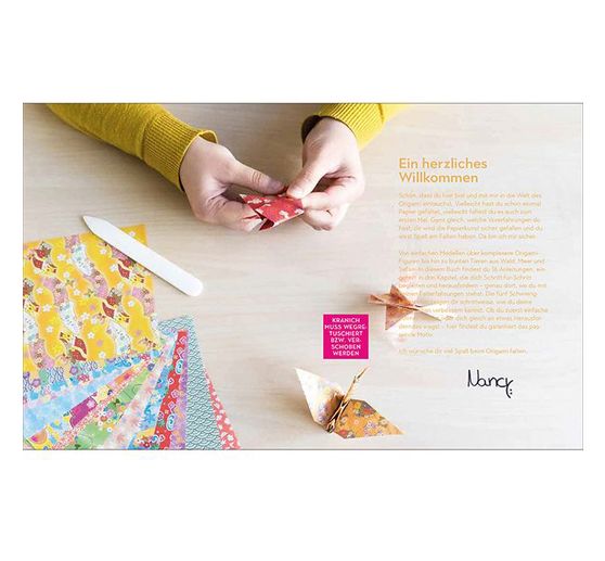 Livre &laquo; Faszinierende Origami-Tierparade &raquo;