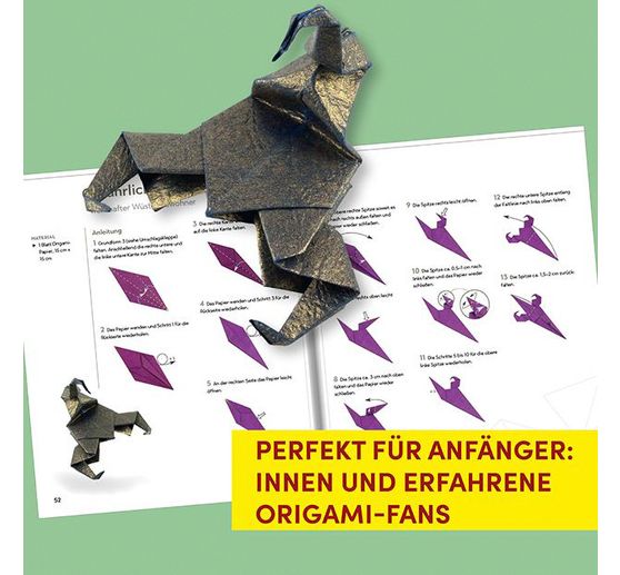 Livre &laquo; Faszinierende Origami-Tierparade &raquo;