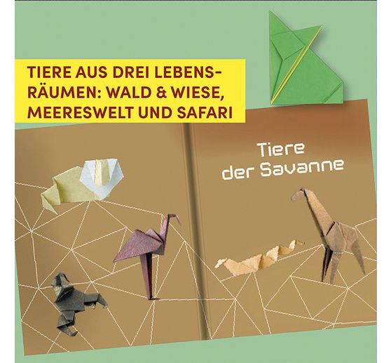 Livre &laquo; Faszinierende Origami-Tierparade &raquo;