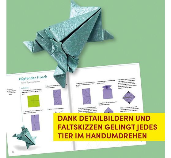 Livre &laquo; Faszinierende Origami-Tierparade &raquo;