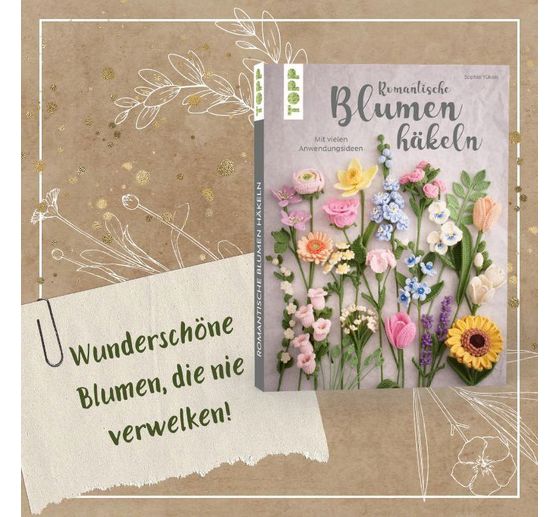 Buch "Romantische Blumen h&auml;keln"