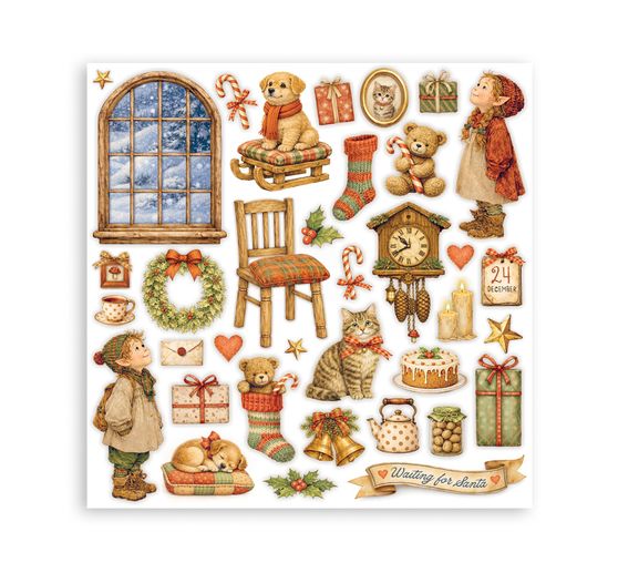 Bloc de papier scrapbooking Stamperia &laquo; Silent Night &raquo;