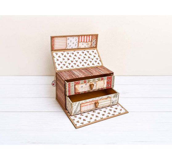 Bloc de papier scrapbooking Stamperia &laquo; Silent Night Backgrounds &raquo;