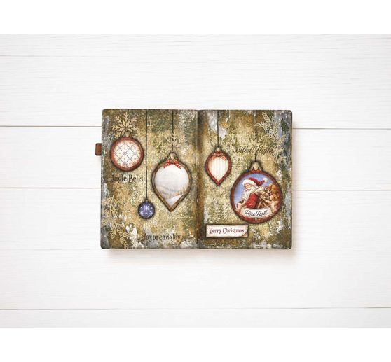 Bloc de papier scrapbooking Stamperia &laquo; Silent Night Backgrounds &raquo;