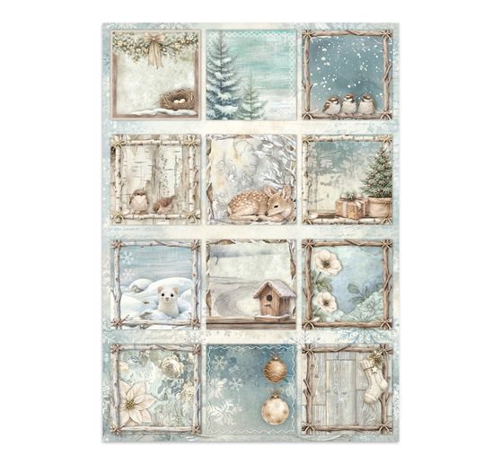 Junk Journal Book Stamperia &laquo; White Christmas &raquo;