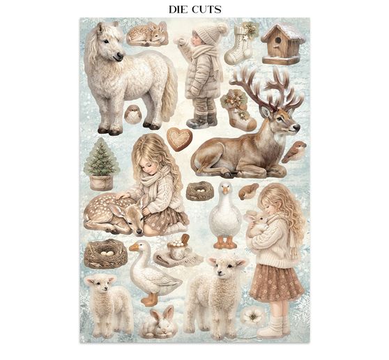 Junk Journal Book Stamperia &laquo; White Christmas &raquo;