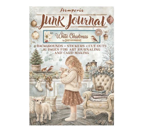 Junk Journal Book Stamperia &laquo; White Christmas &raquo;