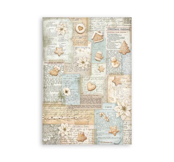 Washi pad Stamperia &laquo; White Christmas &raquo;