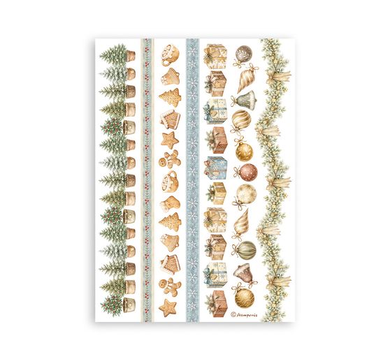Washi pad Stamperia &laquo; White Christmas &raquo;