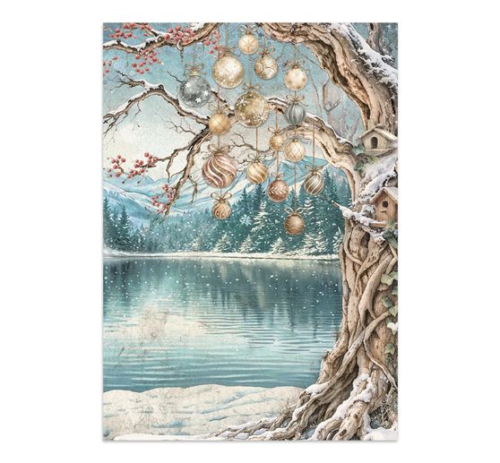 A5 Junk Journal Focus Points Stamperia &laquo; White Christmas &raquo;