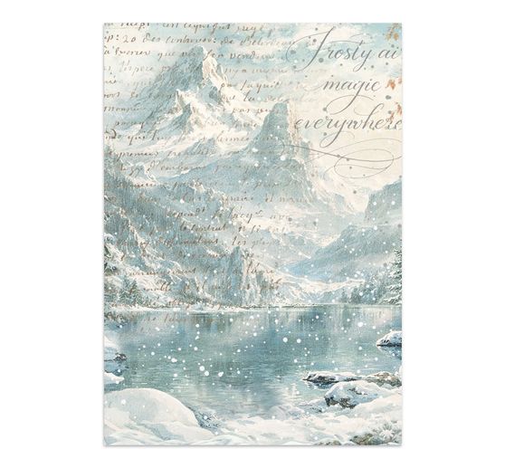 A5 Junk Journal Focus Points Stamperia &laquo; White Christmas &raquo;