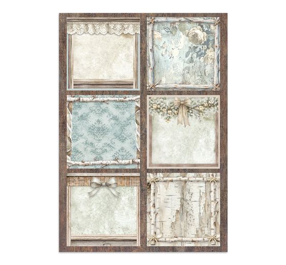A5 Junk Journal Focus Points Stamperia &laquo; White Christmas &raquo;