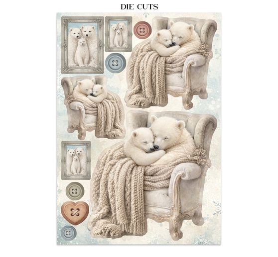 A5 Junk Journal Focus Points Stamperia &laquo; White Christmas &raquo;