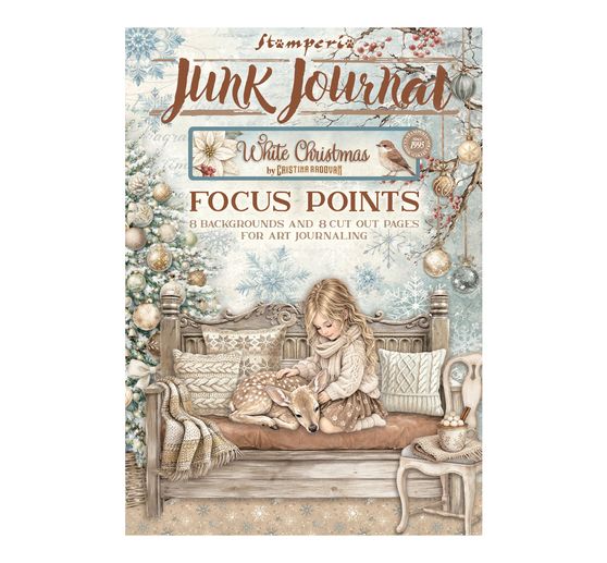 A5 Junk Journal Focus Points Stamperia &laquo; White Christmas &raquo;