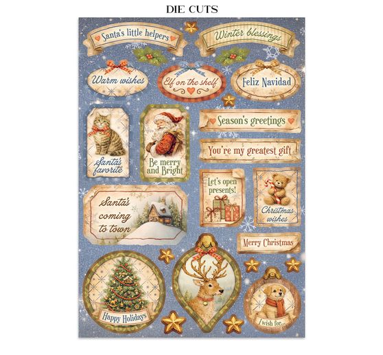 Junk Journal Book Stamperia &laquo; Silent Night &raquo;