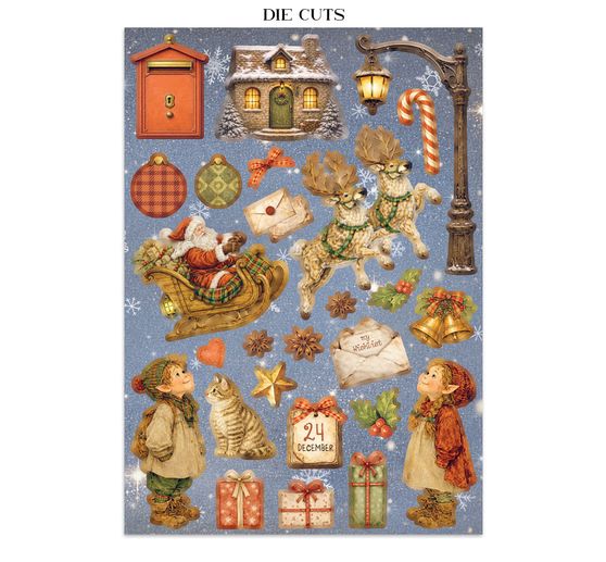 Junk Journal Book Stamperia &laquo; Silent Night &raquo;