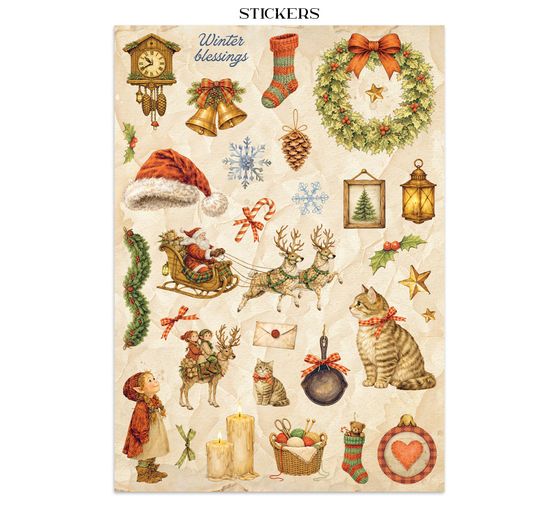 Junk Journal Book Stamperia &laquo; Silent Night &raquo;