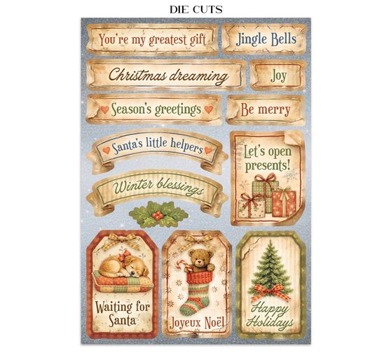 A5 Junk Journal Focus Points Stamperia &laquo; Silent Night &raquo;