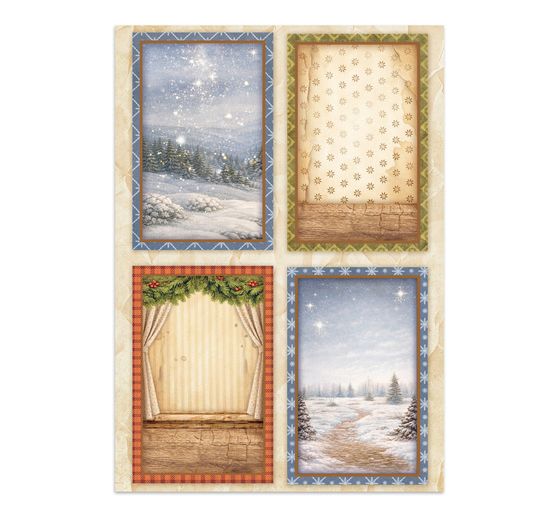A5 Junk Journal Focus Points Stamperia &laquo; Silent Night &raquo;