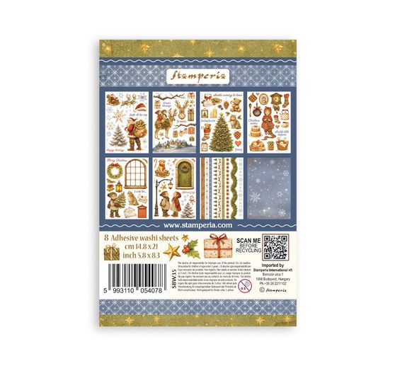 Washi pad Stamperia &laquo; Silent Night &raquo;