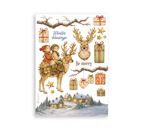 Washi pad Stamperia &laquo; Silent Night &raquo;