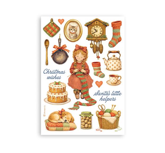 Washi pad Stamperia &laquo; Silent Night &raquo;