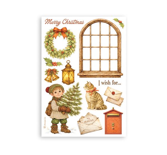 Washi pad Stamperia &laquo; Silent Night &raquo;