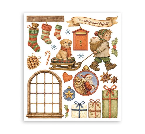 Stamperia XL Rub On assortment "Silent Night"