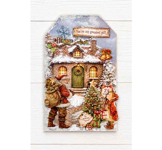 Assortiment de Rub On Stamperia &laquo; Silent Nightas &raquo;