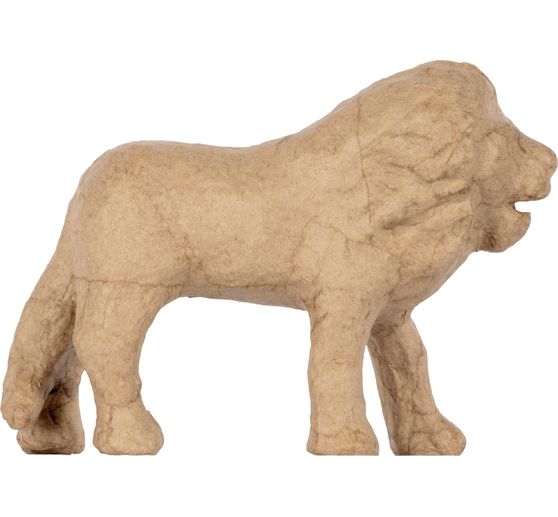 Lion, papier m&acirc;ch&eacute;