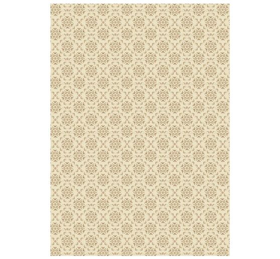 Soie de paille &agrave; motifs backgrounds Stamperia &laquo; Winter Magic &raquo;, DIN A6, set de 8 pi&egrave;ces