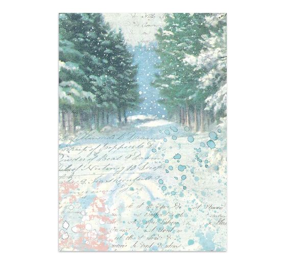 A5 Junk Journal Focus Points Stamperia &laquo; Winter Magic &raquo;