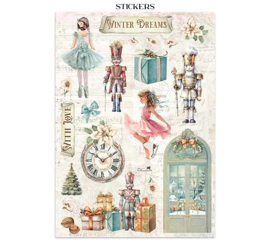 Junk Journal Book Stamperia &laquo; Winter Magic &raquo;