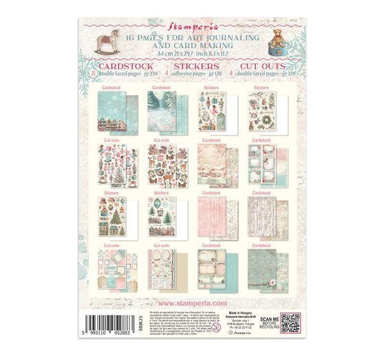 Junk Journal Book Stamperia &laquo; Winter Magic &raquo;