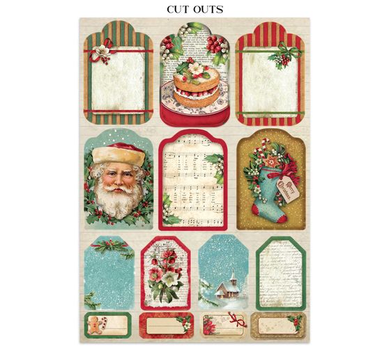 Junk Journal Book Stamperia &laquo; Classic Christmas &raquo;