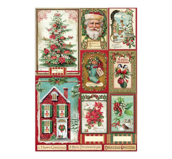 Junk Journal Book Stamperia &laquo; Classic Christmas &raquo;