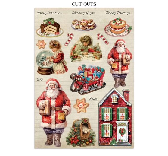 Junk Journal Book Stamperia &laquo; Classic Christmas &raquo;