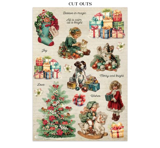 Junk Journal Book Stamperia &laquo; Classic Christmas &raquo;
