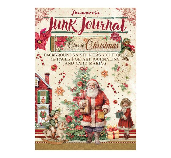 Junk Journal Book Stamperia &laquo; Classic Christmas &raquo;