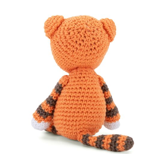 Kit crochet Gr&uuml;ndl &laquo; Timmy le tigre &raquo;