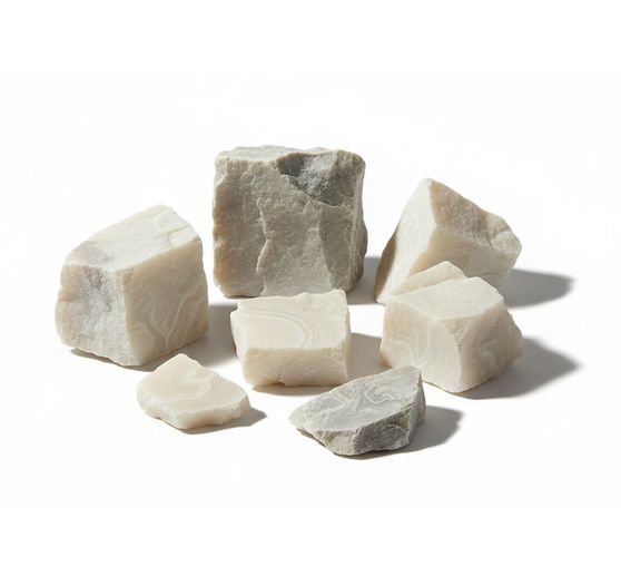 Alb&acirc;tre, 1,5 kg, blanc-gris