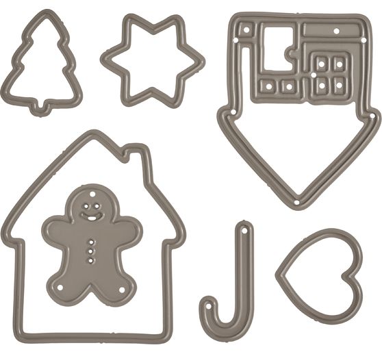 Punching template "Christmas Bakery"