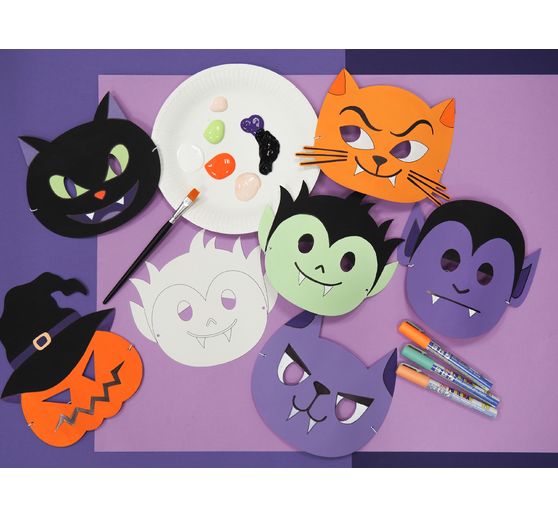 Masques pour enfants &laquo; Halloween &raquo;