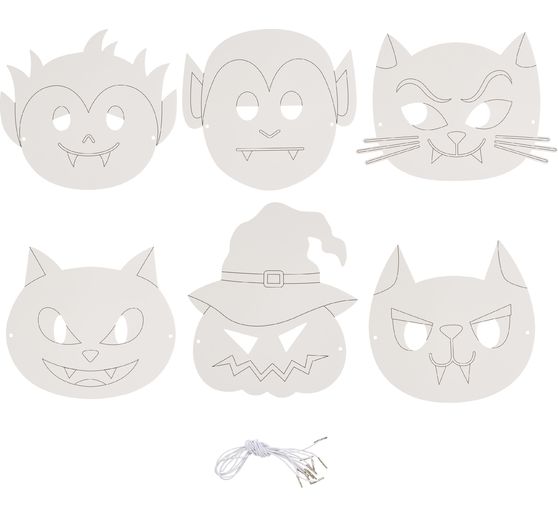 Masques pour enfants &laquo; Halloween &raquo;
