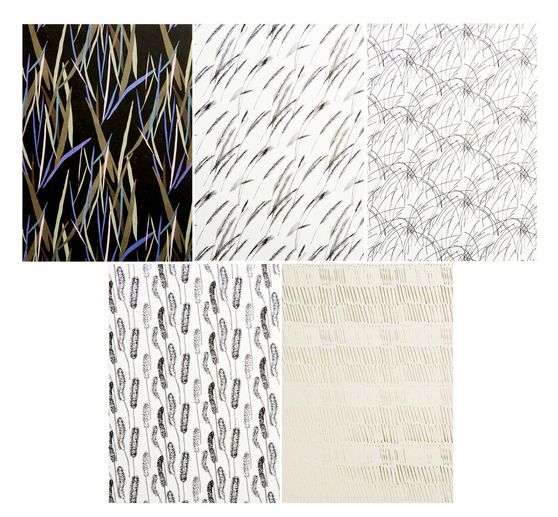 Bloc de papier &agrave; motifs &laquo; In the Meadow &raquo;