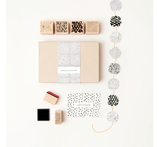 XL Stempel-Set "Texturen"
